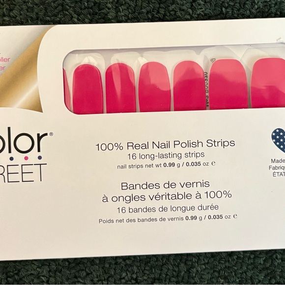 Color Street Other - Color Street Pink Party Nail Polish Strips